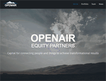 Tablet Screenshot of openairep.com